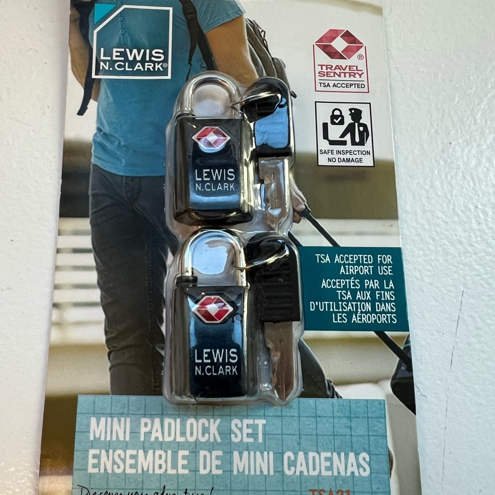 Mini Padlock set:  2 locks: unopened